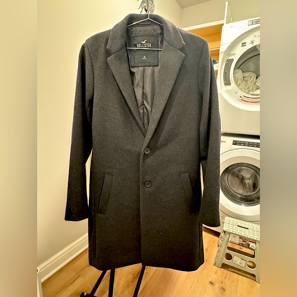 Hollister Wool Blend Coat